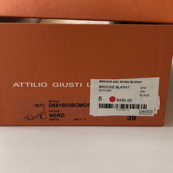 Black patent sandals - Picture 2 of 4